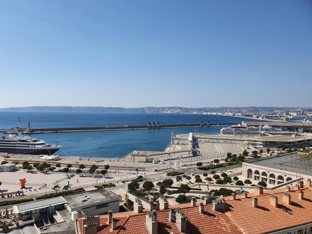 Vieux-Port, Panier, Magnifique Studio Avec Vue Sur Mer Μασσαλία Εξωτερικό φωτογραφία